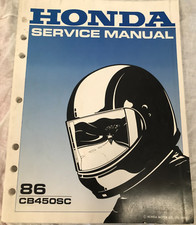 Honda CB450SC  Workshop Manual