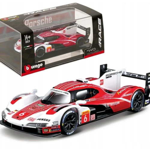 Race porsche 963 - race, white/red