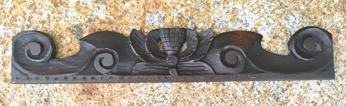 Antique hand carved walnut - antique,