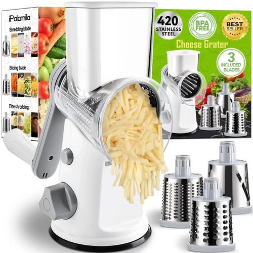 Rotary cheese grater - rotary, 3