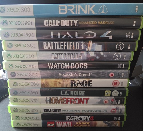 Assorted xbox 360 - assorted,