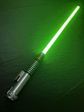 Star Wars Luke Skywalker FX Green Lightsaber 2010  Lucasfilm C2945A- #32721