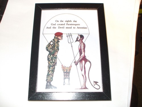 The parachute regiment - regiment, framed