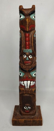 Vintage totem pole - totem,