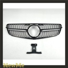 Grill Amg Black Chrome Diamond 2008-2014 For Mercedes C-class W204 S204 C204