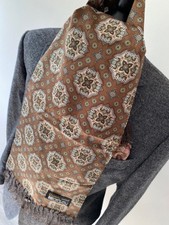 TOOTAL Grosvenor mens 70's BROWN RETRO PATTERN ACETATE RARE UNWORN CONDITION