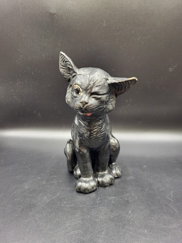 Antique bretby pottery winking - antique,