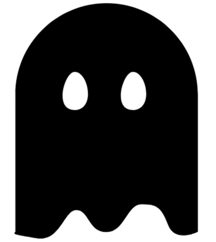 Pac man ghost - ghost, decal