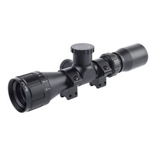 GunTuff 22 2-7x32 AO Rifle Scope BDC Turret PX Adjustable + 11mm Mounts