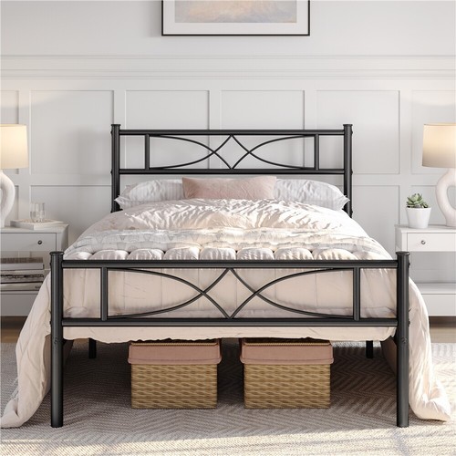 Single double king metal bed - single/double/king,