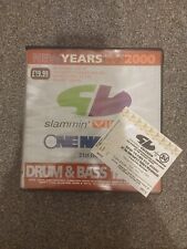 Slammin Vinyl & One Nation - NYE 2000 at Sanctuary - D&B X12 Tape Pack + Ticket 