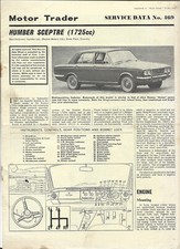 HUMBER SCEPTRE Mk III Service