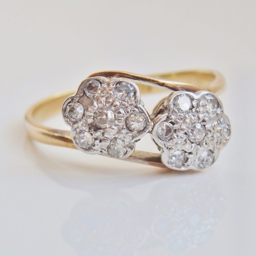 Antique edwardian 18ct gold - antique,