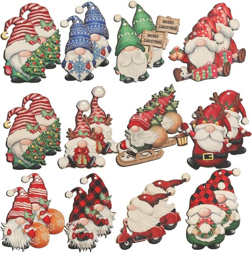 Pcs wooden christmas - 24,