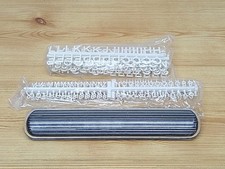 Vintage Signia Table Top Signage Kit - Lettering & Stand - Reception Desk Office