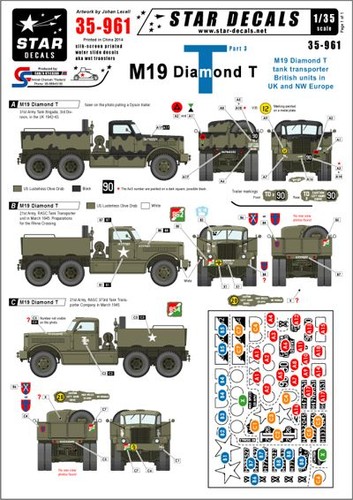 Star decals star35961 m19 - star,