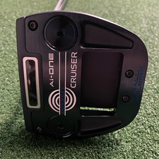 ODYSSEY AI-ONE CRUISER 2 BALL JAILBIRD PUTTER 38" +HEADCOVER * MINT CONDITION