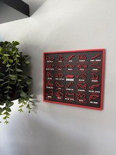 F1 2025 Track Wall Art