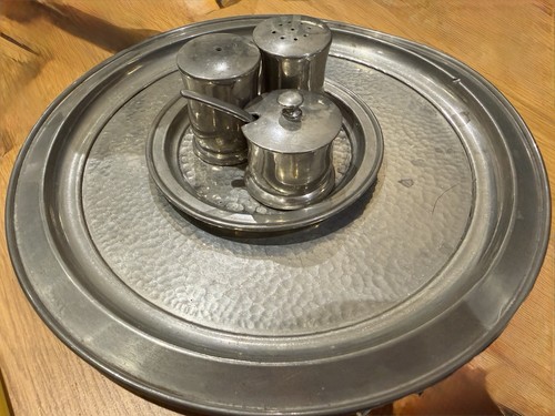 Large smallpewter hammered - large, &