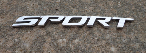 Honda sport trunk emblem - honda,