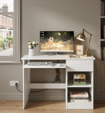 Computer Desk 108cm Storage