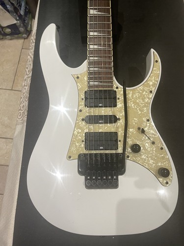 Ibanez rg350dxz white electric - rg350dxz,