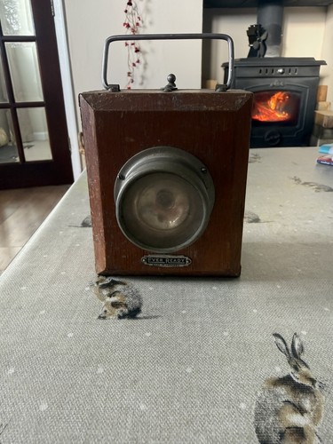Vintage wood torch ever - vintage,