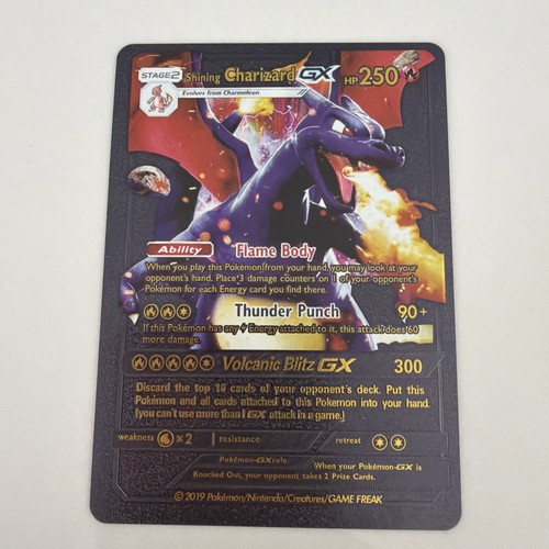 Pokemon shining charizard - shining, gx
