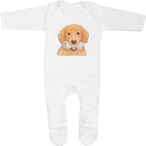 Golden retriever bone baby - retriever, &