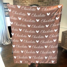 Personalized Name & Hearts