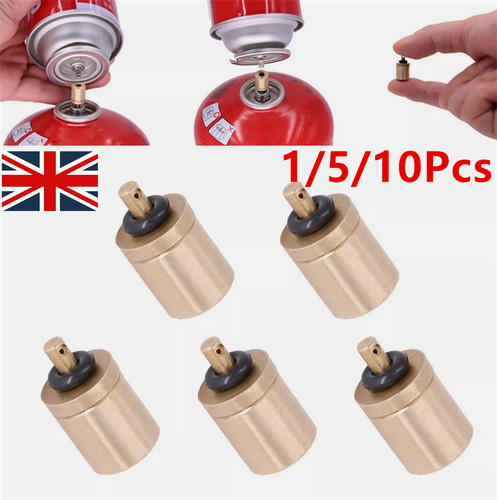 10x brass gas refill adapter - 1-10x, brass-gas-refill