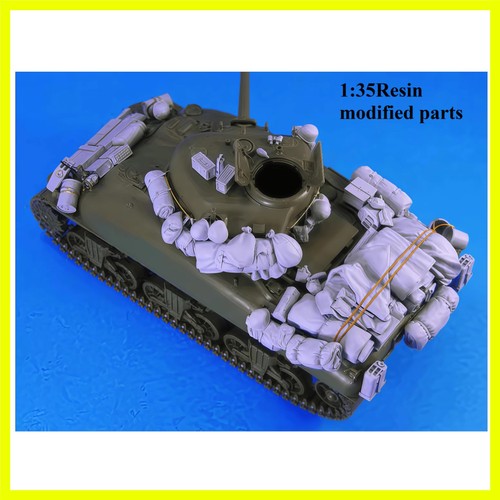 Cast resin model scene - 1/35,
