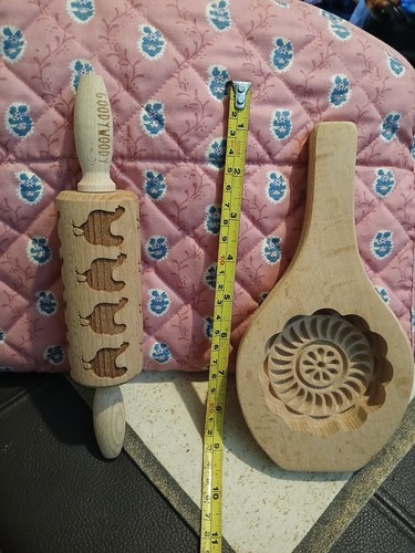 Wooden mini rolling pin - mini, +