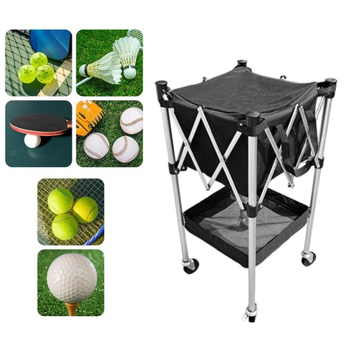 Tennis cart pickleball trolley - tennis,