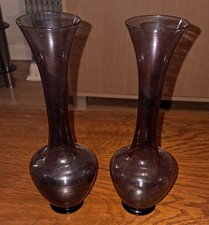 X2 Pair Art Glass Vases.