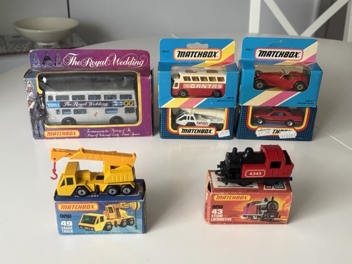 Matchbox models joblot - 7, 1980s