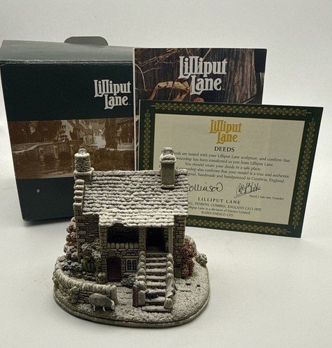 Enesco lilliput lane slate - lilliput,
