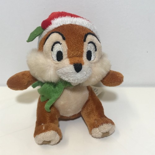 Chrismas chip dale plush - chip,