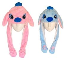 Plush Bunny Warm Hat with Moving Ears LED Light Up Floppy Air Pumping Ear Cap