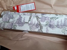 Laura Ashley Roman Blind, Wisteria, Made To Measure 600mm X 520mm