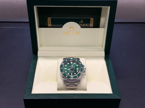 Rolex submariner 116610lv hulk - submariner,
