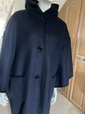 Gil Bret Navy Blue Cape Coat