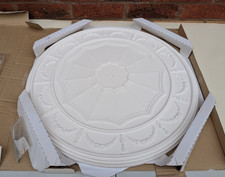 Artex Ornate Ceiling Rose Decorative Plaster Moulding 52 cm Diameter