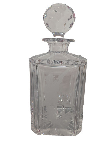 Crystal decanter with shooting - decanter,