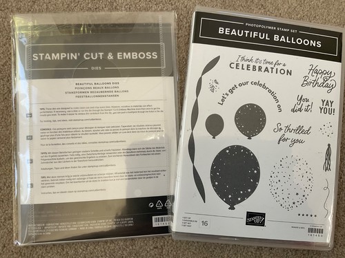 Stampin stamps and dies - and,