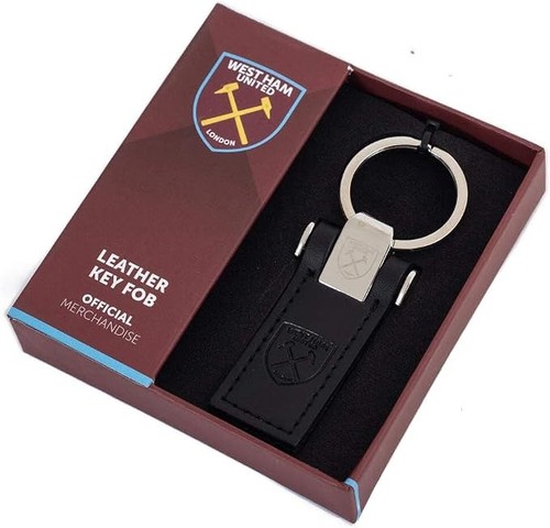 West ham keyring - fc, leather