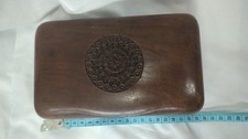 VINTAGE CARVED WOODEN BOX