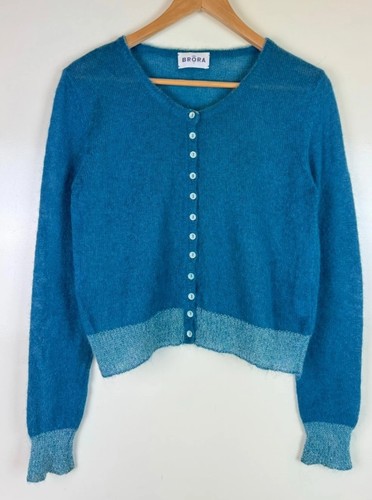 Brora mohair cardigan - brora,