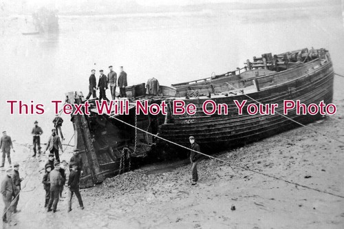 4557 wrecked boat - 4557, at