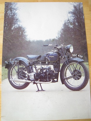 Douglas motorcycle dgc 439 - motorcycle,